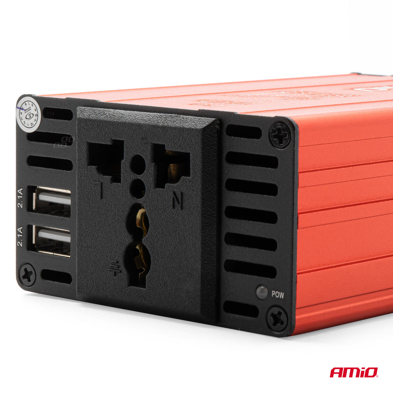 Convertor de tensiune 12V -> 220V, 300W/600W, 2 x USB 5V - imagine 2