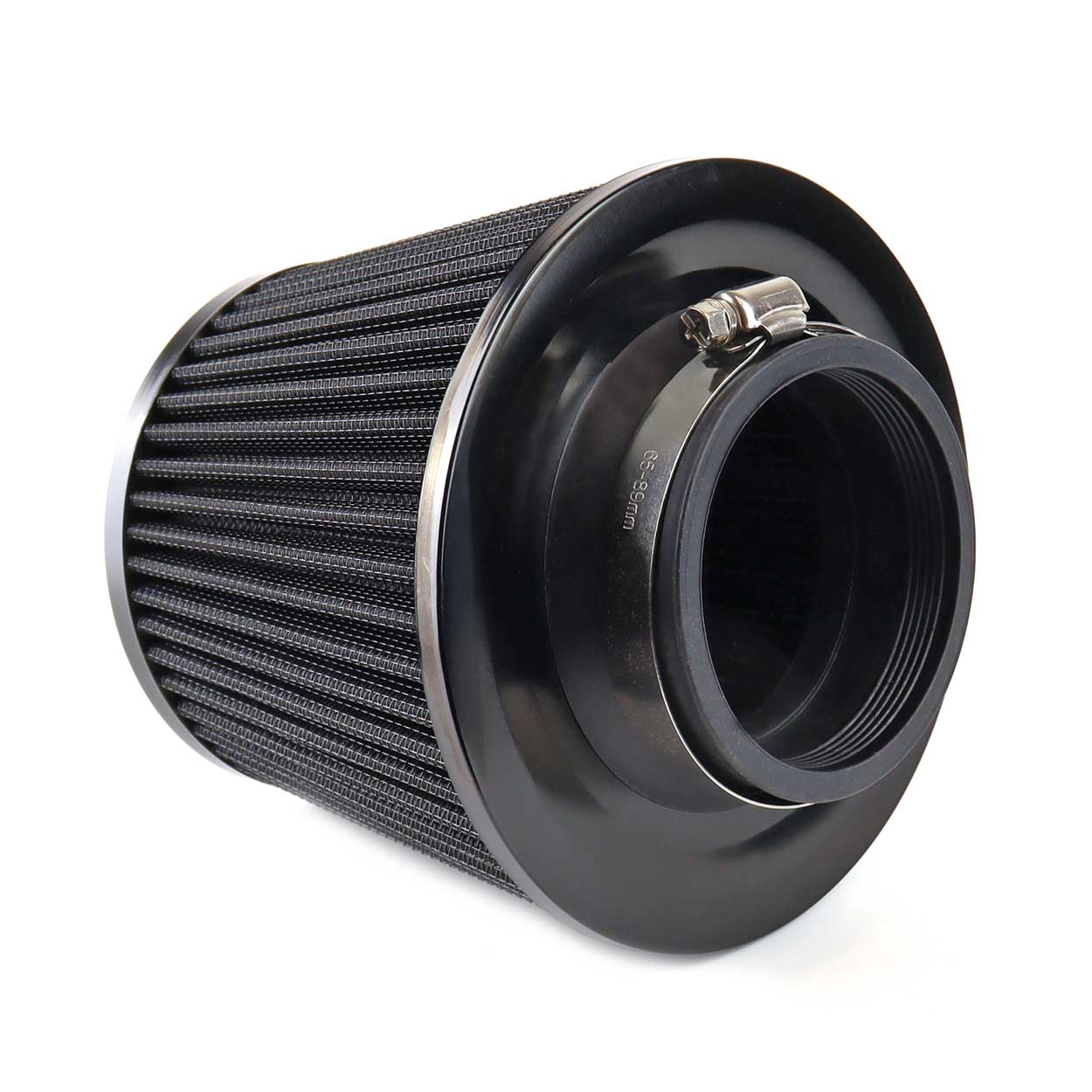 Filtru de aer conic negru cu 3 adaptoare - imagine 2