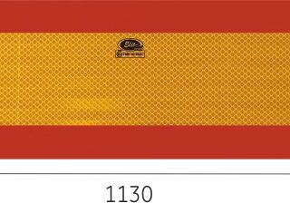 Placuta reflectorizanta pentru camioane 113x20 cm