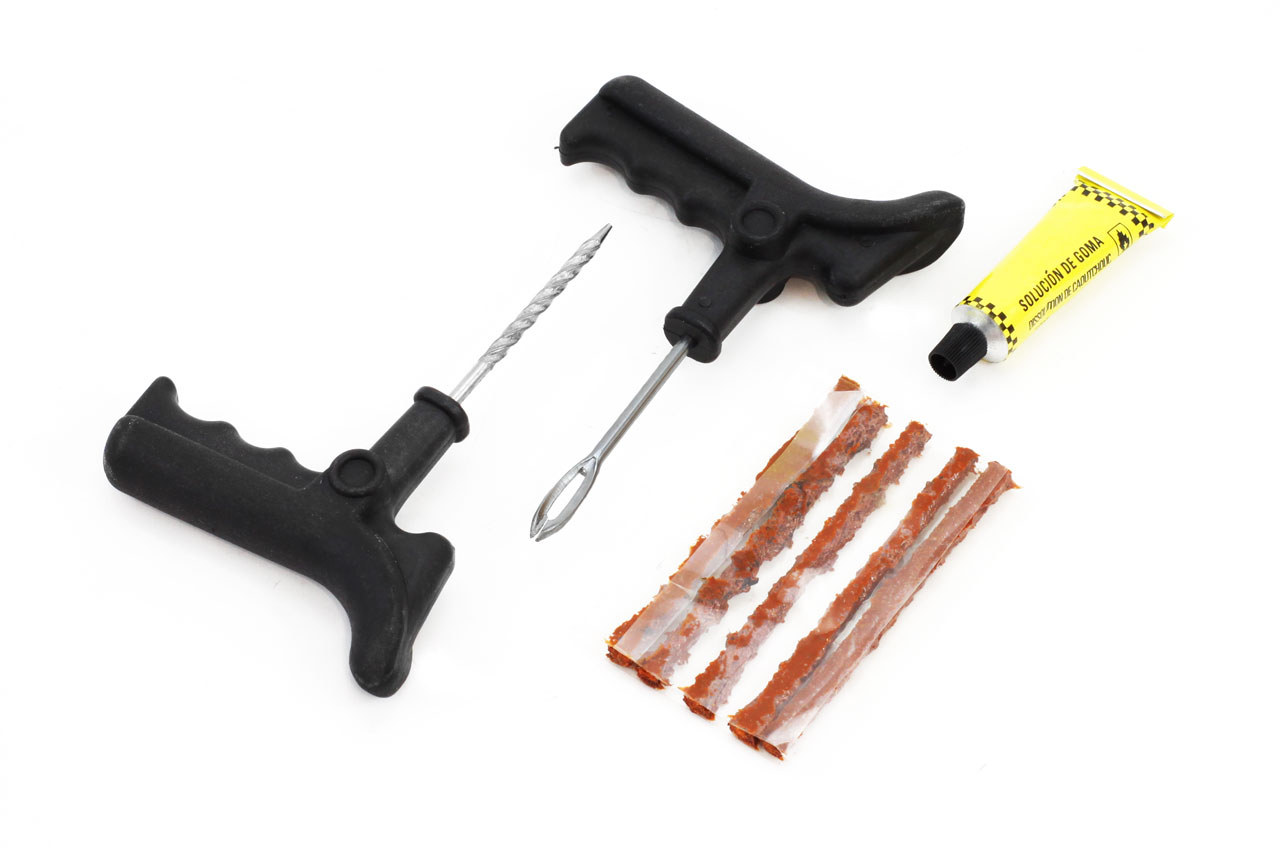 Kit de reparare pana anvelope, 8 piese - imagine 2