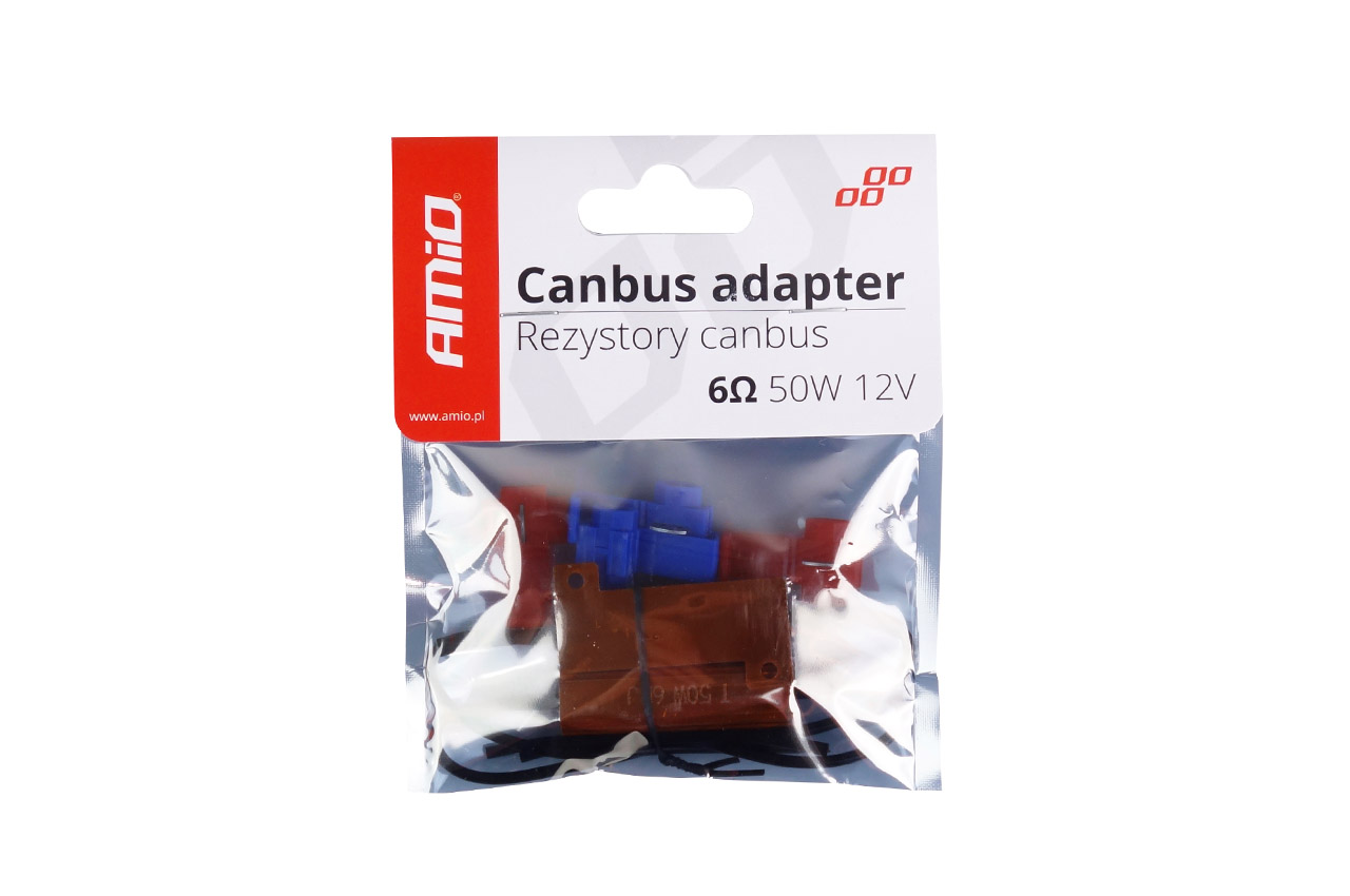 Set 2 anulatoare eroare de bec ars pentru becuri cu LED 6Ohm, 50W, 12V - imagine 2