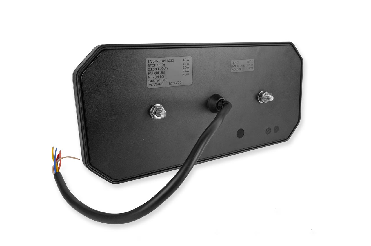 Lampa spate multifunctionala cu LED DYNAMIC stanga RCL-04-L - imagine 2