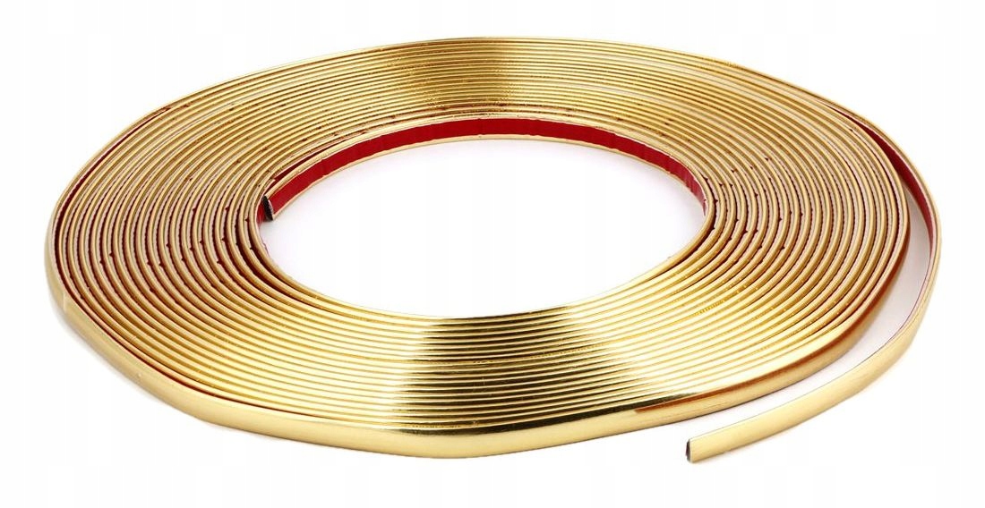 Rola Ornament autoadeziv, 10mm x 15m, culoare Crom GOLD - imagine 4