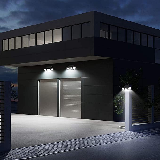 Lampa Solara LED, reglabila, model TRIO, cu senzor crepuscular si senzor de miscare - imagine 4