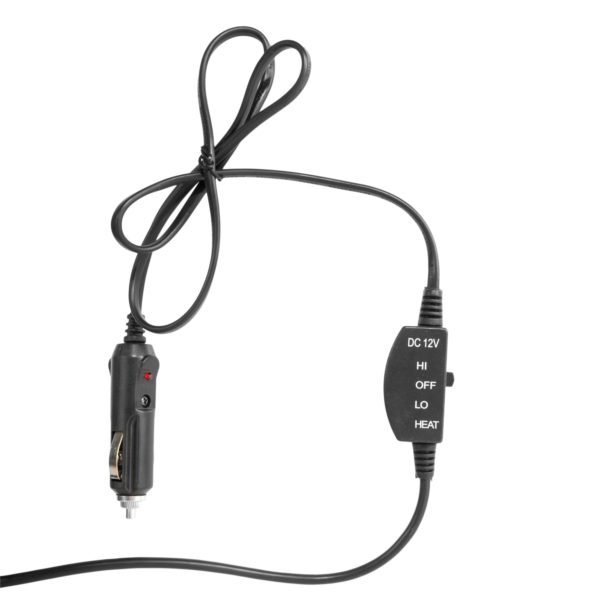 Husa scaun auto cu incalzire, spatar forma patrata, 2 trepte de caldura - imagine 2