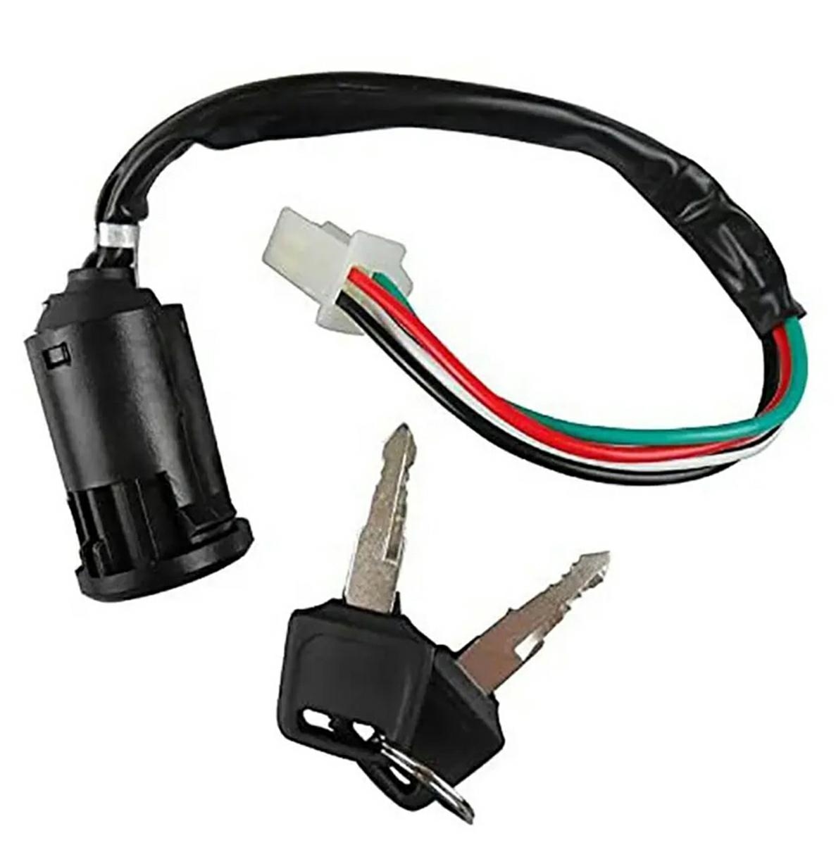 Contact Universal de pornire cu cheie pentru vehicule offroad, ATV, SSV, quad, moto sau utilaje agricole - imagine 3
