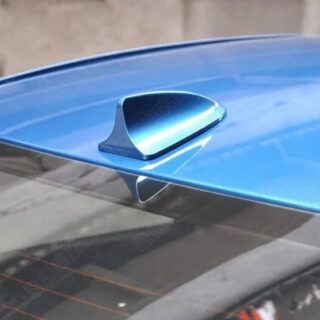 Antena auto activa AM - FM tip "SHARK TAIL" culoare ALBASTRU