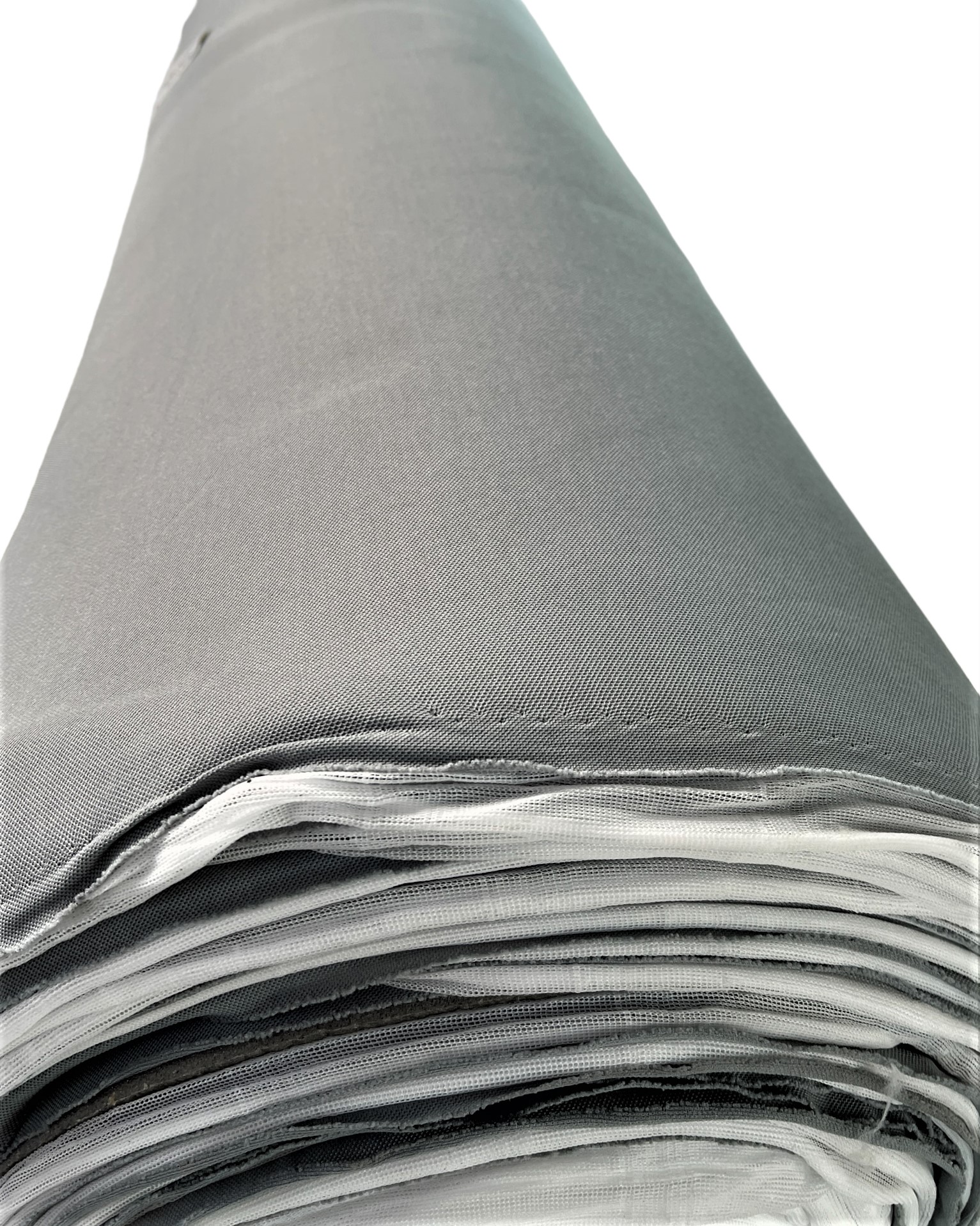 Material pentru reconditionare plafon auto, material textil cu spate buretat, culoare Gri Deschis, dimensiune 2m x 1,50m - imagine 3
