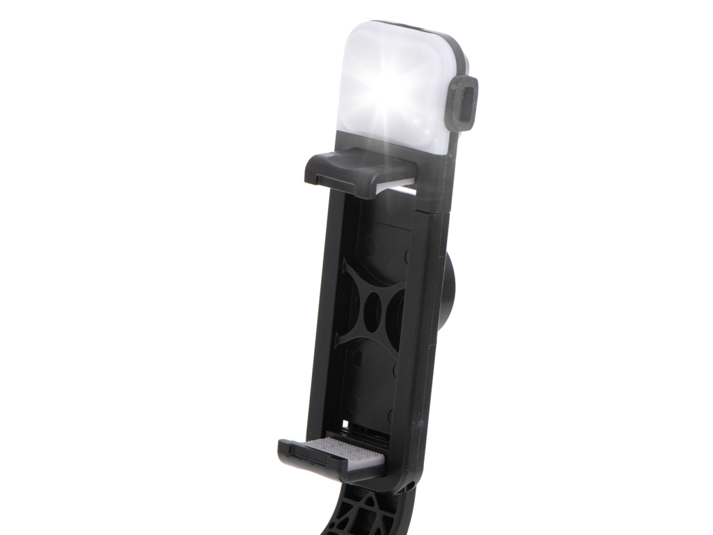 Set 3in1, Selfie Stick cu Lampa LED si Trepied, conectare Bluetooth, alimentare USB - imagine 10
