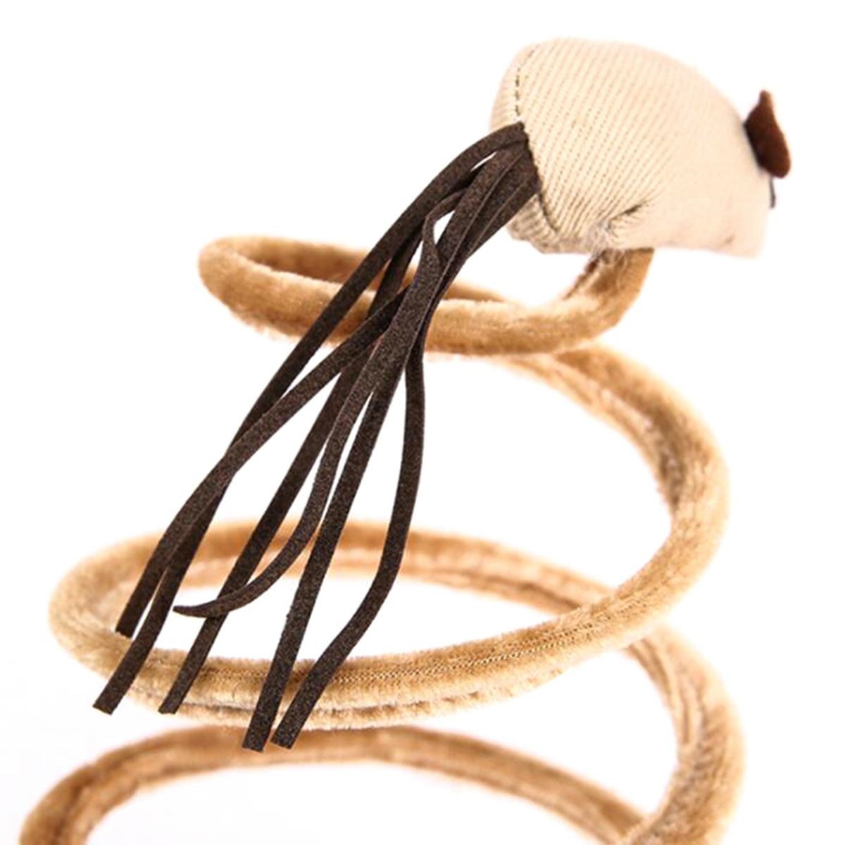 Jucarie interactiva pentru pisici, model Mouse, 15 x 23cm - imagine 5