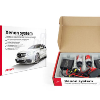 Kit XENON AC model SLIM, compatibil H3, 35W, 9-16V, 6000K, destinat competitiilor auto sau off-road