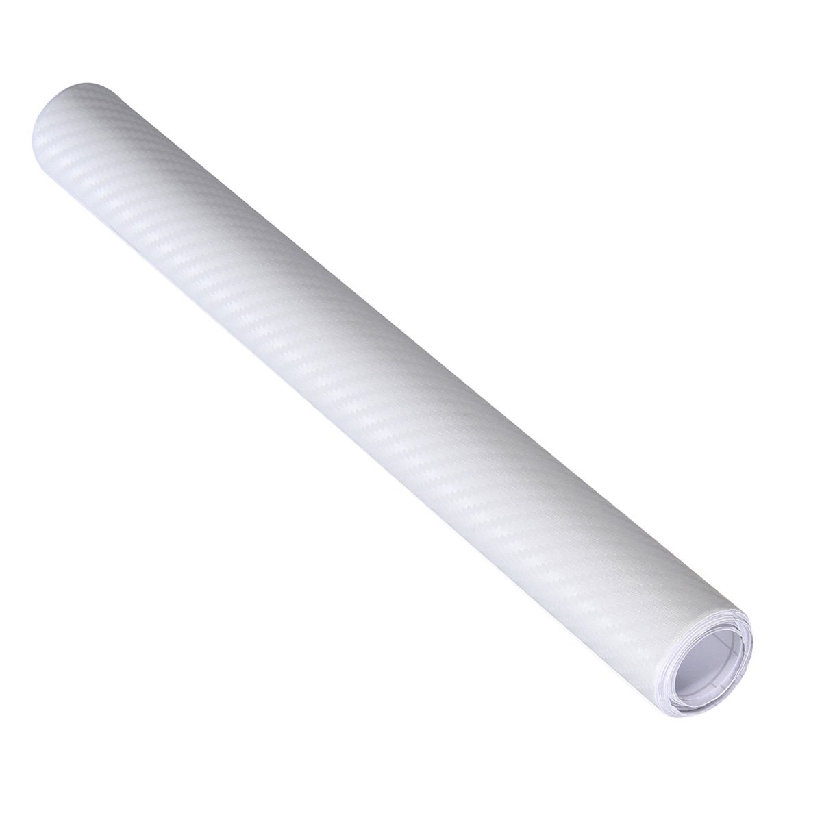 Folie colantare auto Carbon 3D - Alb (3m x 1,27m) - imagine 2