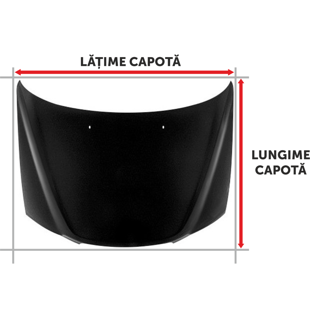 Folie Capota Auto "Hood Art" rezistenta la exterior, marime M (165 x 120cm) - Cod: AVX-CAPOTA-003M - imagine 6