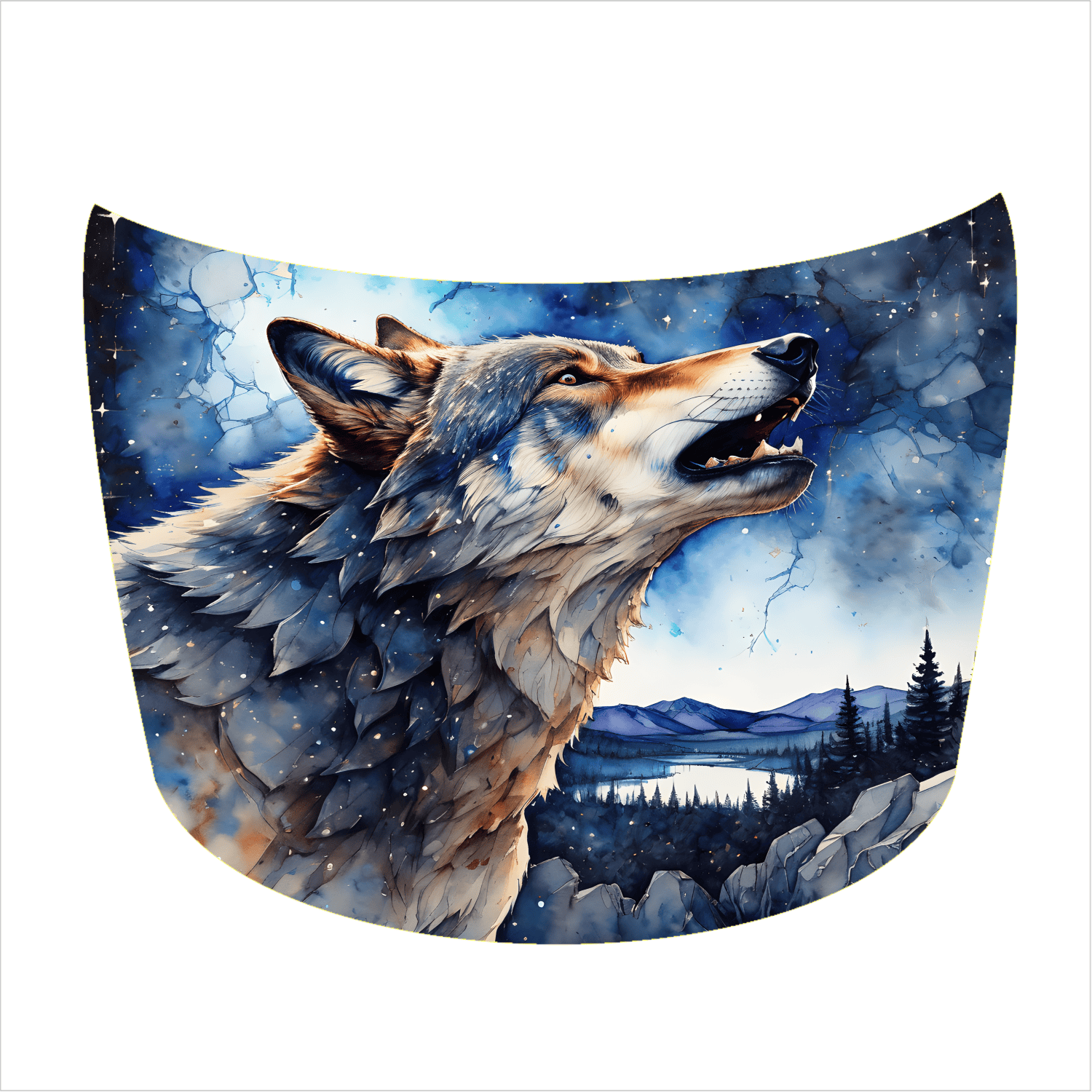 Folie Capota Auto "Hood Art" rezistenta la exterior, marime S (150 x 110cm) - Cod: AVX-CAPOTA-030S - imagine 3