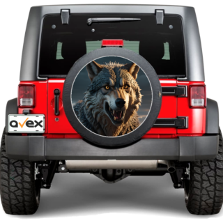 Sticker Auto "Roata de Rezerva" rezistenta la intemperii si raze UV, diametru 55 cm, Cod: AVX-RR03