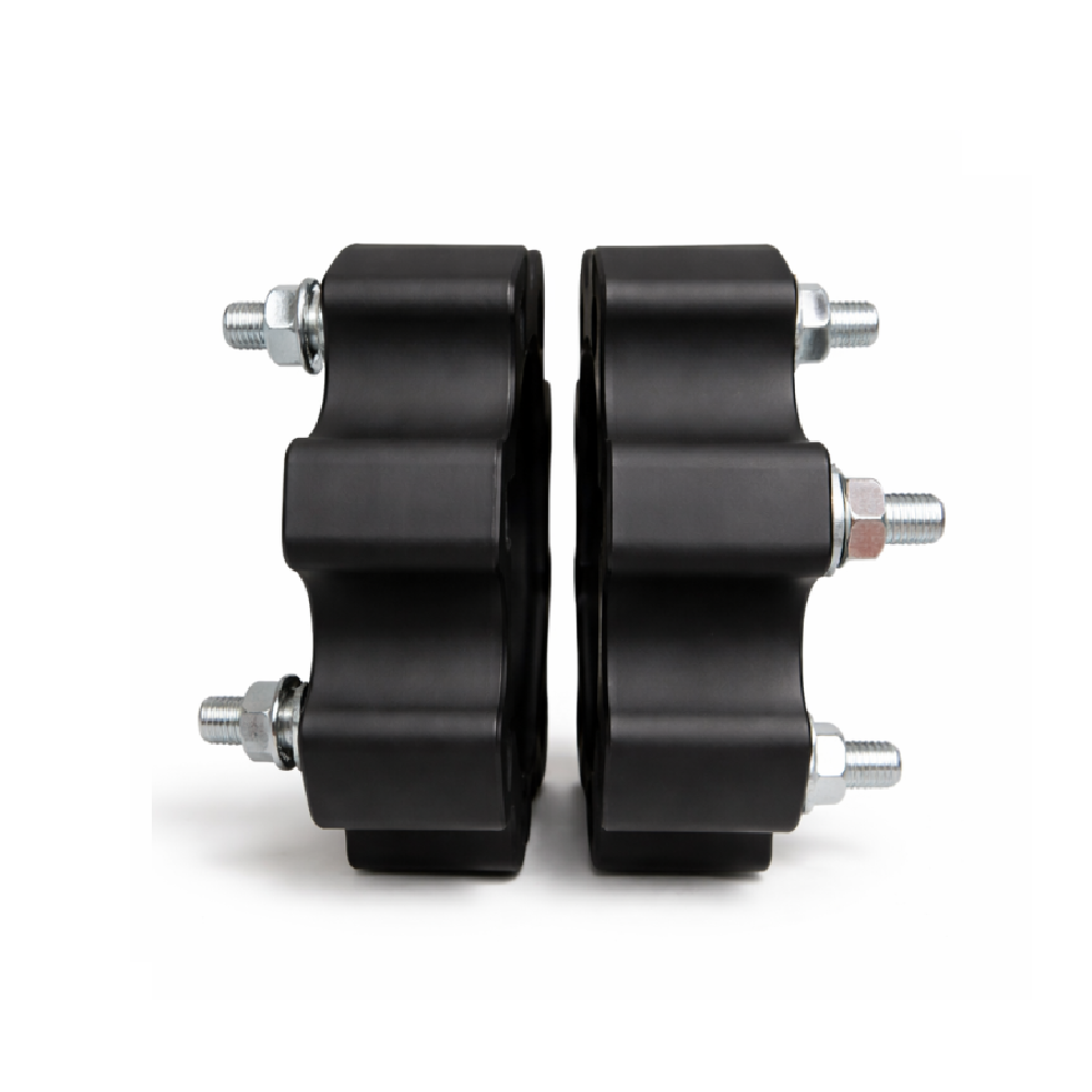 Set 2 buc. Distantiere Roti ATV din Aluminiu Forjat, grosime 60mm, distanta prezoane 4 x 110mm, gaura centrare 90,2mm, piulite M10 x 1,25 - imagine 4