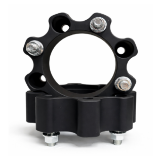 Set 2 buc. Distantiere Roti ATV din Aluminiu Forjat, grosime 50mm, distanta prezoane 4 x 110mm, gaura centrare 90,2mm, piulite M10 x 1,25