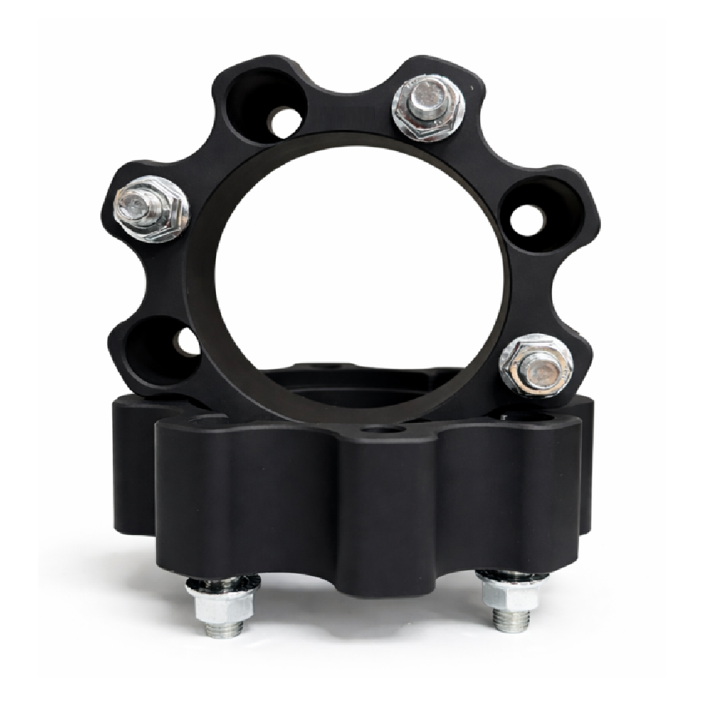 Set 2 buc. Distantiere Roti ATV din Aluminiu Forjat, grosime 30mm, distanta prezoane 4 x 110mm, gaura centrare 90,2mm, piulite M10 x 1,25