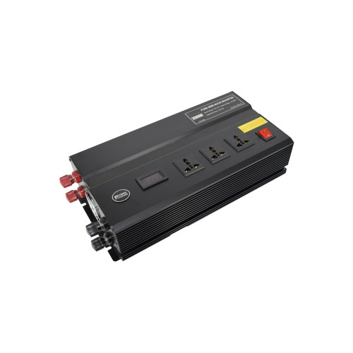 Invertor tensiune profesional 12-220V 50HZ 2000W PUR SINUSOIDAL - imagine 3